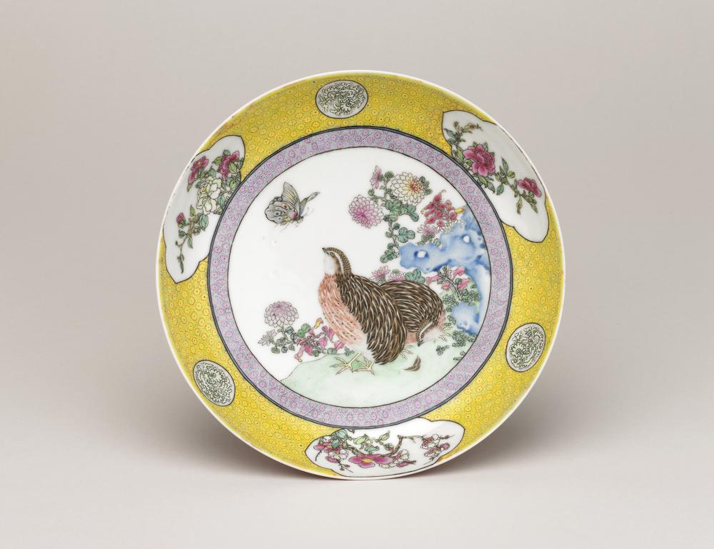 图片[1]-saucer; dish BM-Franks.691.+-China Archive